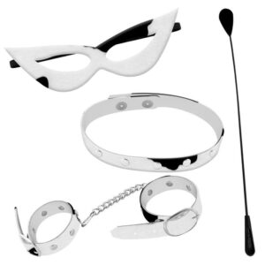 Kit Tiazinha Completo Chibata Bichos Dominatrixxx – Fantasia Fetichista com Acessórios