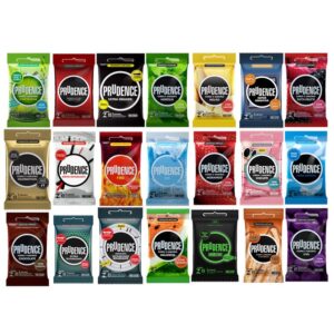 Preservativo Prudence Cores e Sabores – Pacote com 3 unidades